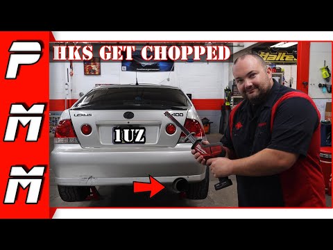 Making my 1UZ V8 swapped IS300 sound awesome | Chopping up