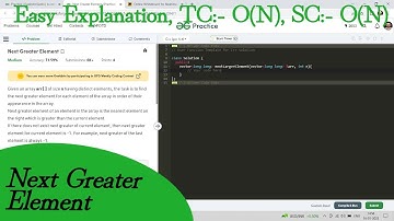 Next Greater Element | GFG POTD | Easy Explanation | Hindi | Stack Solution