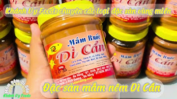 Mắm nêm Dì Cẩn