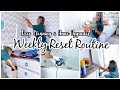WEEKLY RESET ROUTINE | DEEP CLEANING MOTIVATION 2022 | HOME UPGRADES AND CHANGES