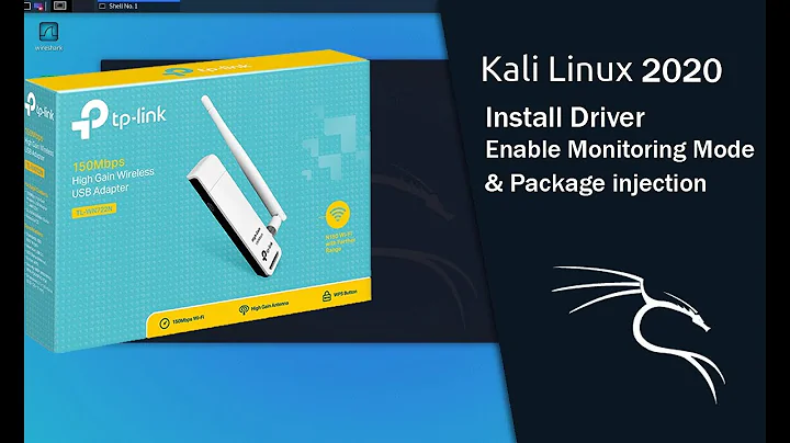 [kali 2020] Install and Enable Monitor Mode on TP-Link TL-WN722N[version 3]