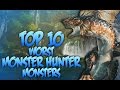 Top 10 Least Favorite Monster Hunter Monsters