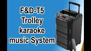 f&d trolley speaker t5