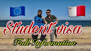 Malta Study visa for indians Full information | malta study process hai maltastudyvisa  ?? 2023