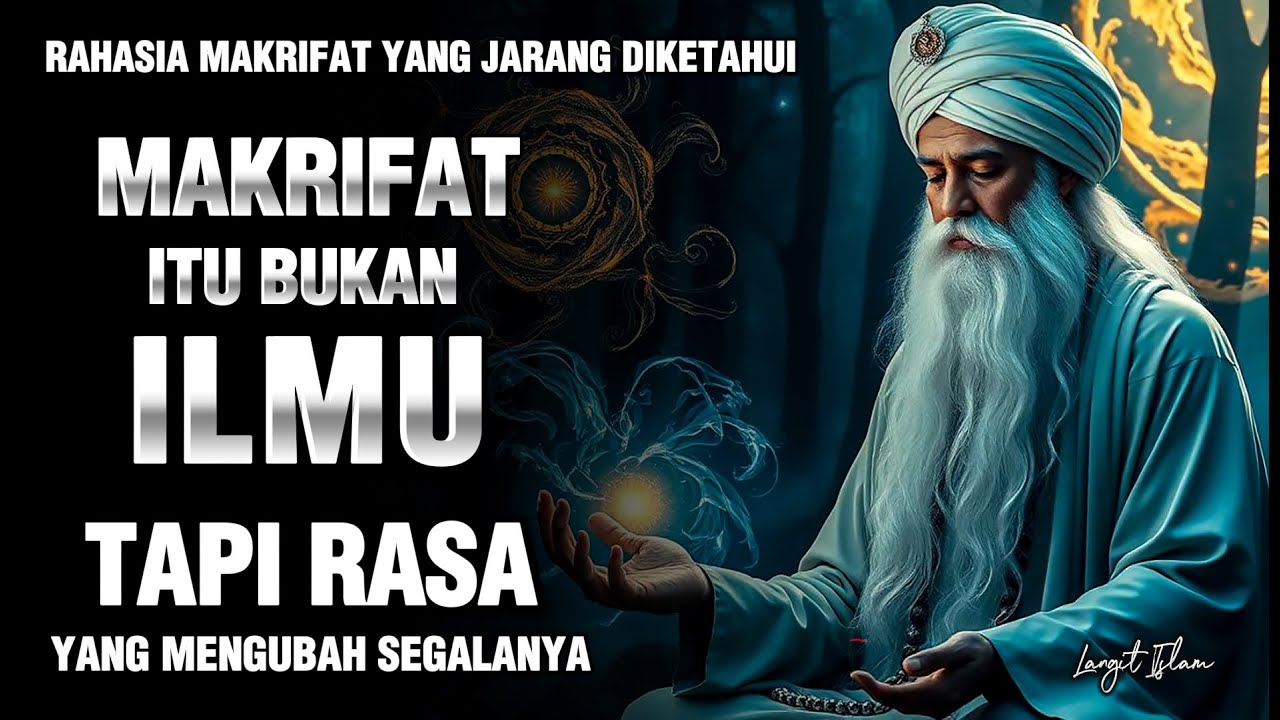 MAKRIFAT ITU BUKAN ILMU, TAPI RASA YANG TELAH TEMBUS | INILAH KUNCI MAKRIFAT YANG SEBENARNYA 🌀