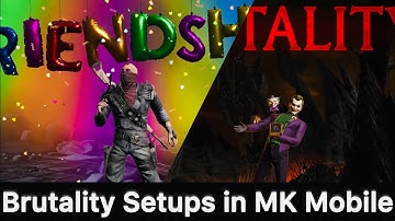 How to do mid-match brutality or friendship in MK Mobile | Brutality requirements in MK Mobile