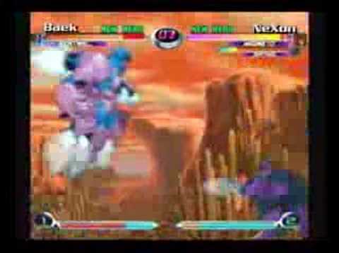 MvC2 Final Loser Baek vs NeXon FighterChile