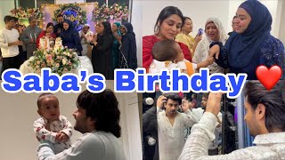 Saba Ka Birthday | Gift late diya 🙈 | jhalak week 7th shaadi special bts