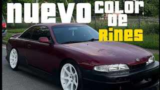 NUEVO COLOR DE RINES PARA EL S14🦇//