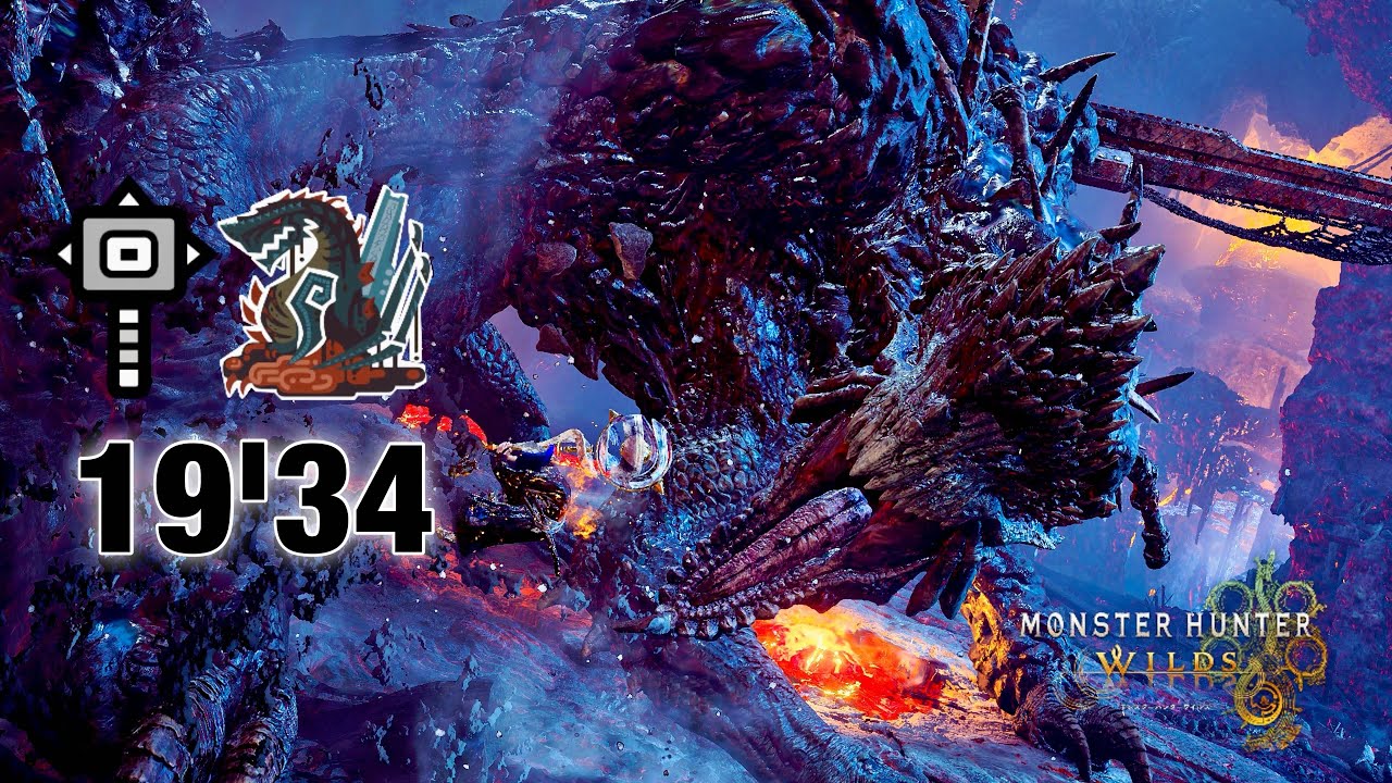 【MHWs/PS5】ゴグマジオス ハンマー ソロ 19'34