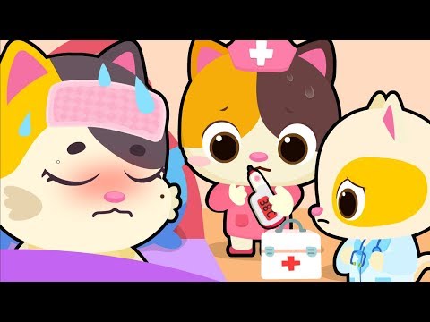 Take Care of Mommy Cat | Sick Song | Nursery Rhymes | Kids Songs | Baby Cartoon | BabyBus