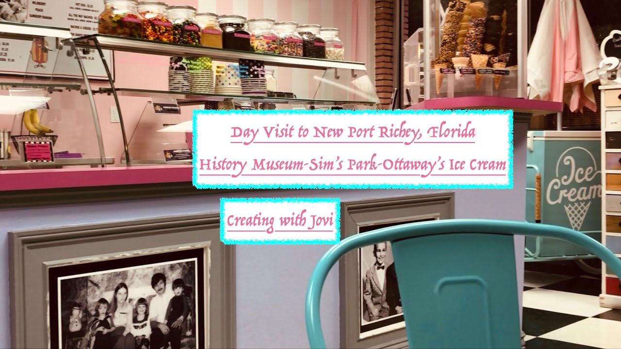 Day Trip to New Port Richey FloridaHistory MuseumSims ParkChristmas