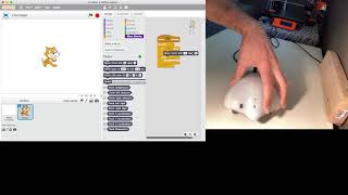 Finch robot: light sensor