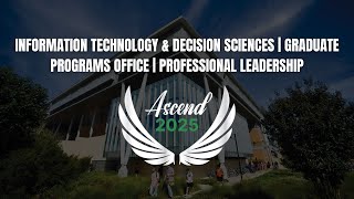 2025 Ascend Scholarship Winners: ITDS | GPO | PLP
