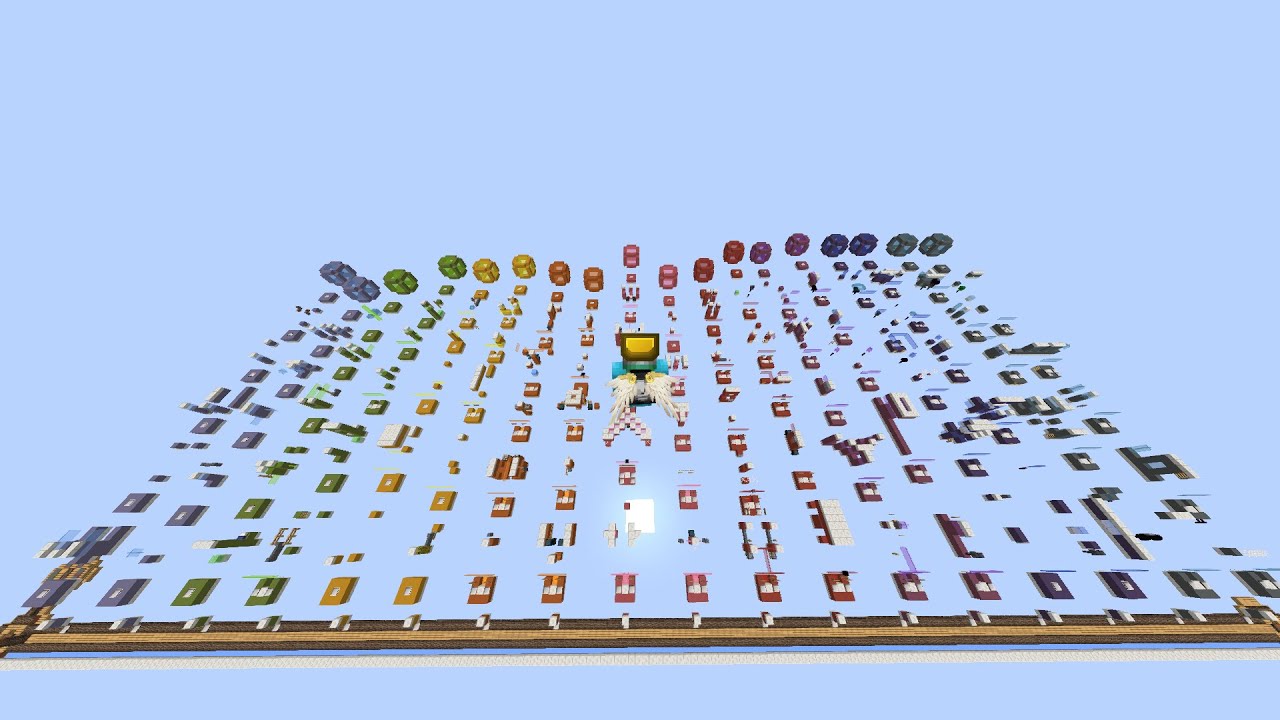 Minecraft Onejumps Lobby II D7-1 to D7-5