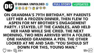 On Grandma’s 79th My Parents Left A Frozen Meal And Ran — I Made Them Regret It News
