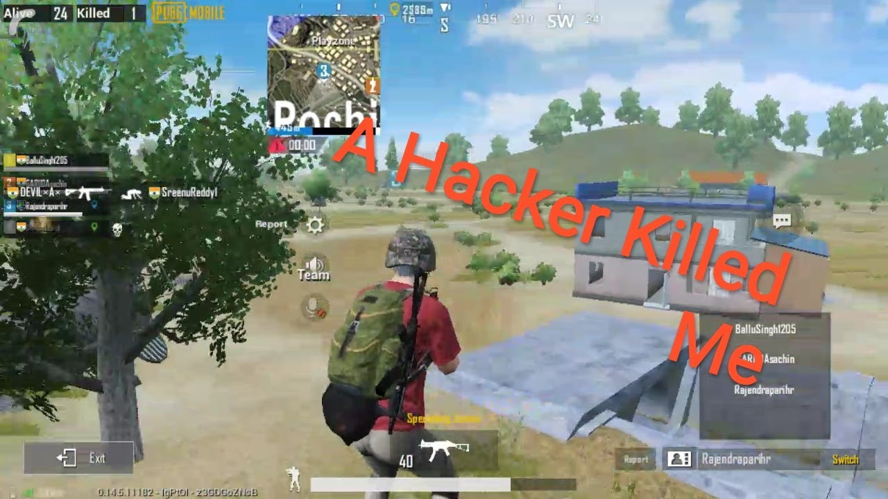A Cheater Hacker Killed Me PUBG With Aditya YouTube