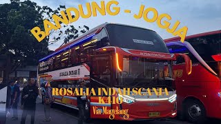 CULTURE SHOCK NAIK ROSALIA INDAH 😭 Bandung - Jogja Rosalia Indah 