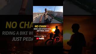 Just PAS sensor, the motor does all the work #ebike #pedalassist #dispactrider #logistic