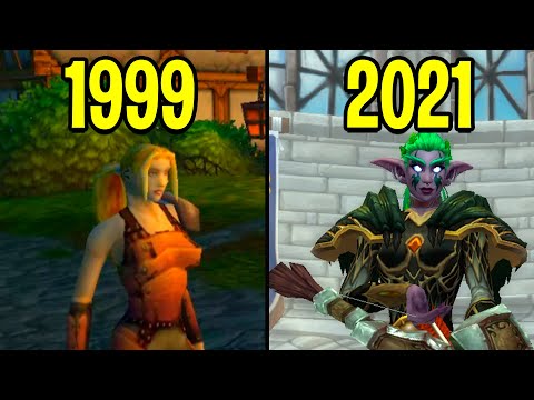 Эволюция World of Warcraft 1999-2021