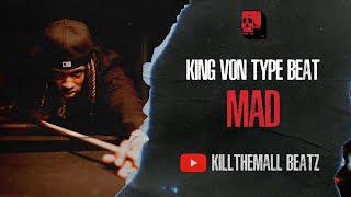 King Von Type Beat - "Mad" | Lil Durk Type Beat 2023