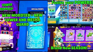 NEW POWER FUSION, NEW MODIFIER + TOWER AND MECHA GUARD!💚 😱 | FUSION ARE COMPLETELY BROKEN! screenshot 5
