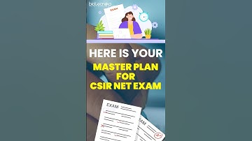 Here is Your Master Plan For CSIR NET Life Science Dec 2024 Exam #csirnet #csirnetlifescience #exam