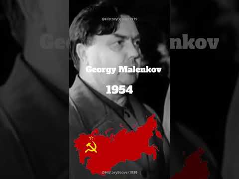 زعماء الاتحاد السوفيتي