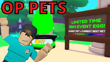 Tapping Simulator 45M event Incredible OP Pets for Cheap!