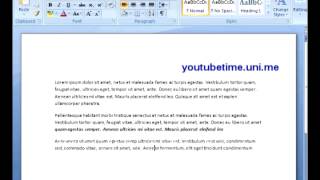 Microsoft Word-Lesson 08-Undo redo