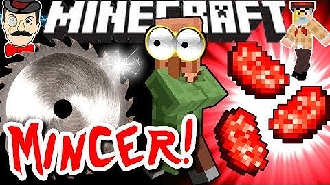 Minecraft HORROR MINCER! Mutilates Villagers?!