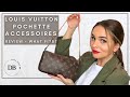 LOUIS VUITTON POCHETTE ACCESSOIRES REVIEW AND WHAT'S IN MY BAG | DILARA BOSAK