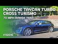 Porsche Taycan Turismo 70-MPH Highway Range Test