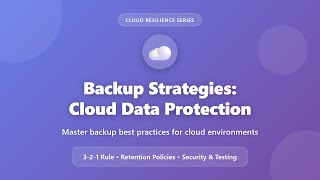 Backup Strategies: Cloud Data Protection | 3-2-1 Rule & Best Practices