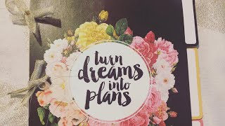 DIY planner using dollar tree items