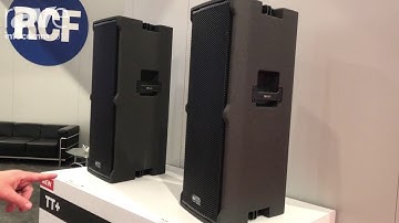 InfoComm 2018: RCF Intros the TTL4 and TTP4 Speakers in the TT+ Series