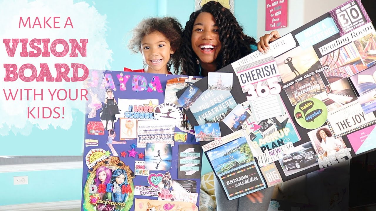 How to Create a Family Vision Board ⋆ Journal for Kids