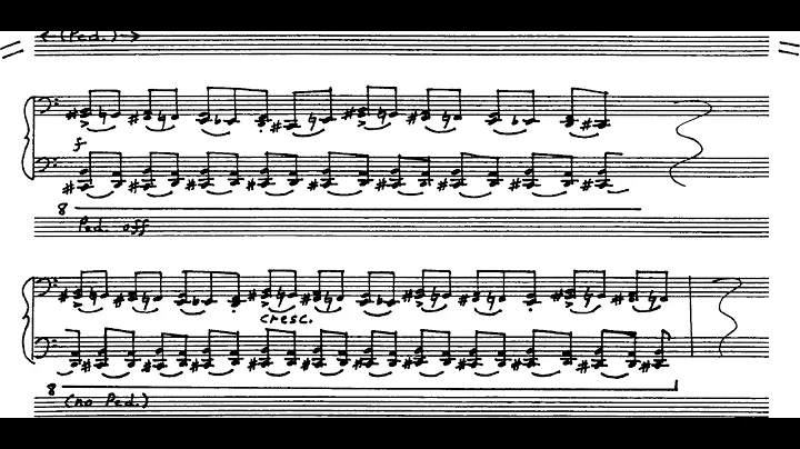 Emma Lou Diemer - Toccata for Piano (1979) [Score-Video]
