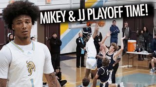 Mikey Williams Wild Playoff Game Goes DOWN TO THE WIRE!