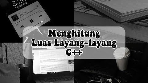 Menghitung Luas Layang-layang | C++