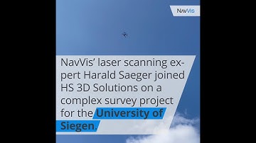 Enabling a hybrid laser scanning workflow for University Siegen | NavVis Reality Capture Solution