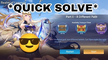 PART 2 - A DIFFERENT PATH (ASTRAIA SIPRA) • REALM OF LEGENDS | MOBILE LEGENDS: ADVENTURE