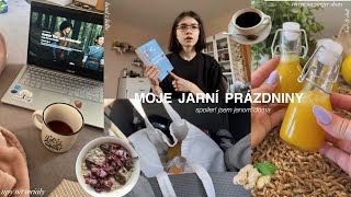 MOJE JARNÍ PRÁZDNINY | tipy na seriály, lidl haul, recept na gingershots,…