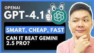 NEW GPT-4.1 The BEST Coding Model! Can it beat Gemini 2.5 PRO? GPT-4.1 Overview and Test