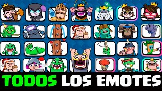 TODOS los EMOTES de Clash Royale 2024 | All 358 Clash Royale Emotes  Sergio1722