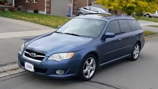 2009 Subaru Legacy Station Wagon Startup Engine & In Depth Tour