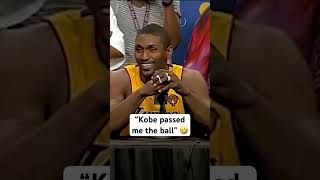 Metta SandifordArtest's unforgettable press conference after winning the 2010 Finals  #lakers