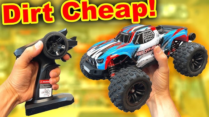  HAIBOXING RC Cars Hailstorm, 36+KM/H High Speed 4WD 1:18 Scale  Waterproof Truggy Remote Control Off Road Monster Truck with Two  Rechargeable Batteries, All Terrain Toys for Kids and Adult : Toys