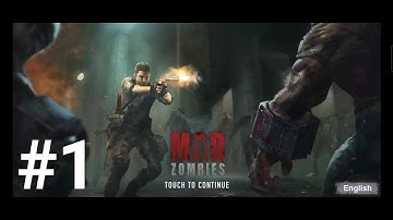 MAD ZOMBIES | WALKTHROUGH PART 1 | Zombie Kill | ANDROID & IOS GAMEPLAY