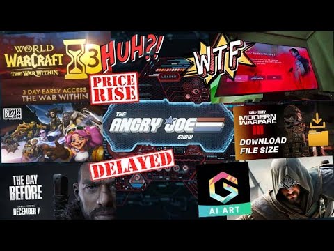 AJS News – Warcraft $90 Early Access?!, Call of Duty Ad on Xbox Start-Up, MW3 BAD Campaign, BlizzCon